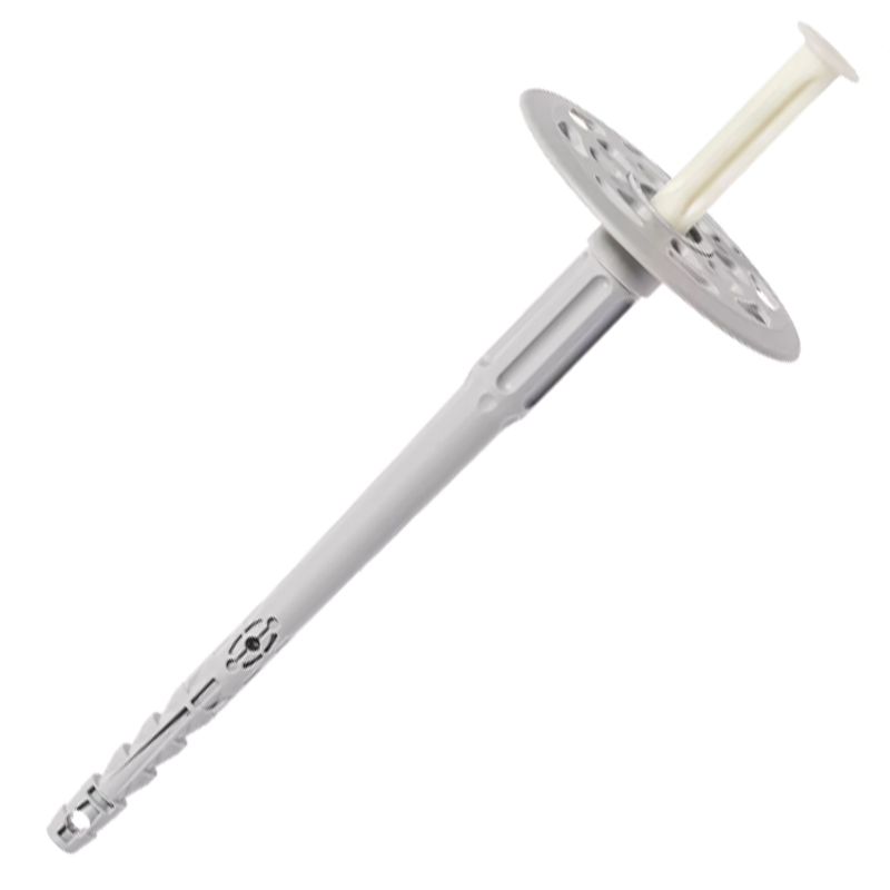 FISCHER 507425 TERMOZ CN 8 SZIGETELÉSTARTÓ D8*250 MŰAG. MŰANYAG ÉKKEL ÜTÉSÁLLÓ  SZIGETELŐANYAG RÖGZÍTÉS