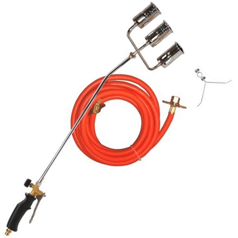 ÉGŐSZETT 3*60mm+TÖMLŐ HÁROMÁGÚ IDEALGAS FK961 PB GÁZPALACKOS