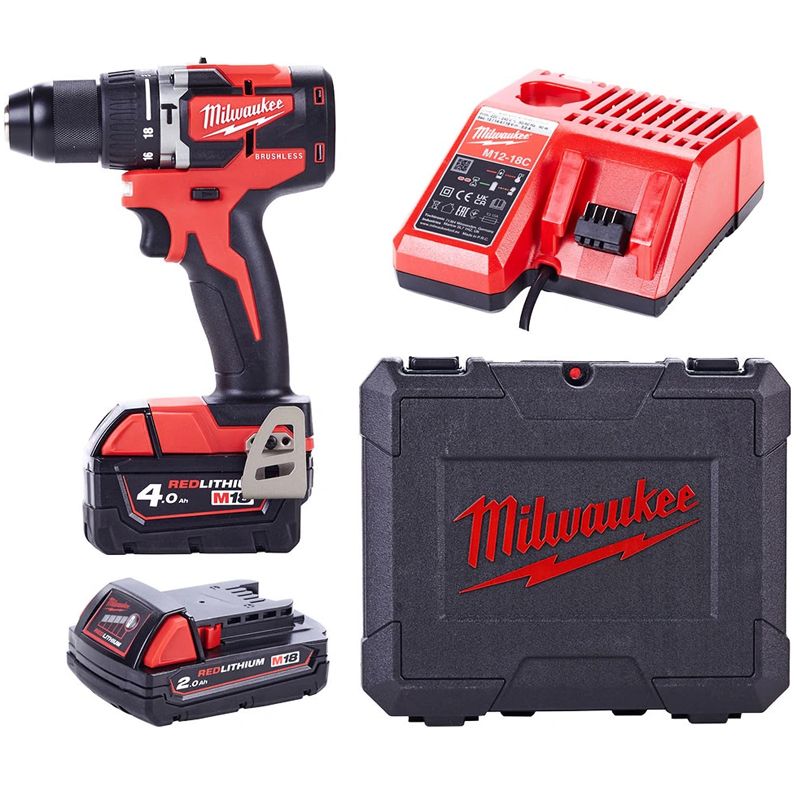 AKKUS FÚRÓ-CSAVAROZÓ 18V M18CBLPD-422C 1-1DB 2/4Ah AKKU MILWAUKEE 4933472116 FÚRÓ-VÉSŐKALAPÁCS AKKUS FÚRÓ-CSAVAROZÓ 18V M18CBLPD-422C 1-1DB 2/4Ah AKKU MILWAUKEE 4933472116 FÚRÓ-VÉSŐKALAPÁCS