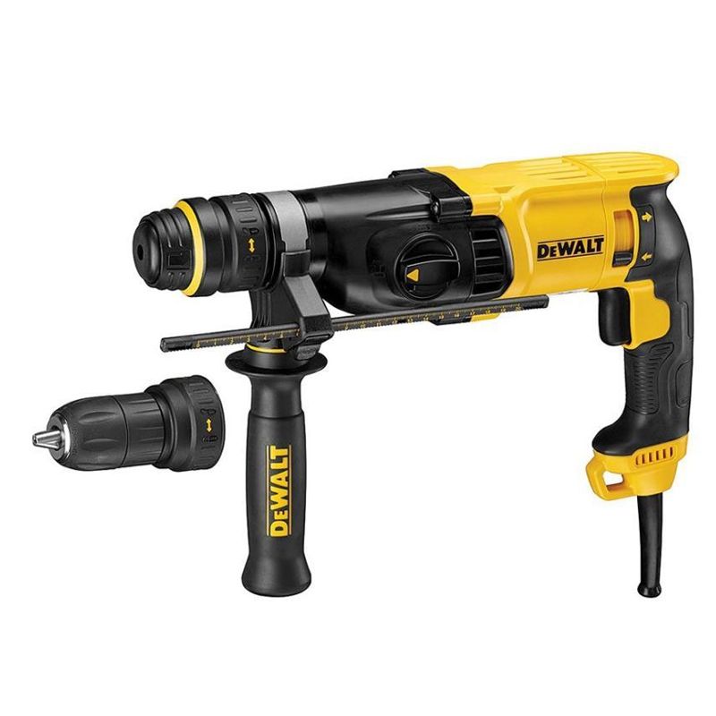 DEWALT D25134K-QS FÚRÓKALAPÁCS 800W SDS-PLUS 26mm ÜTŐERŐ 2,6J FÚRÁS CSAVAROZÁS DEWALT D25134K-QS FÚRÓKALAPÁCS 800W SDS-PLUS 26mm ÜTŐERŐ 2,6J FÚRÁS CSAVAROZÁS