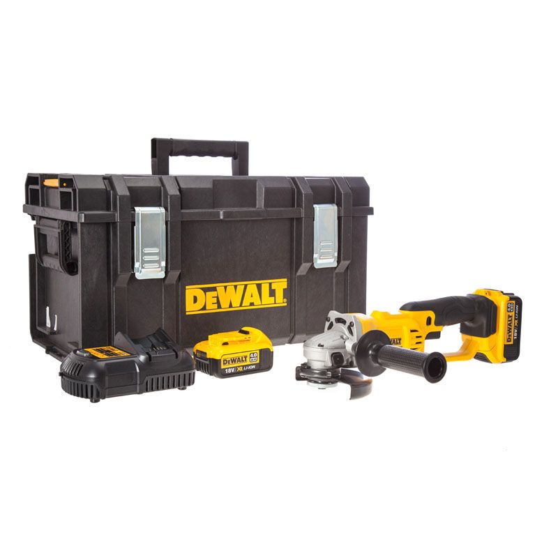DEWALT DCG412M2-QW SAROKCSISZOLÓ AKKUS 18V D125mm 2DB 4Ah AKKUVAL VÁGÁS, CSISZOLÁS DEWALT DCG412M2-QW SAROKCSISZOLÓ AKKUS 18V D125mm 2DB 4Ah AKKUVAL VÁGÁS, CSISZOLÁS