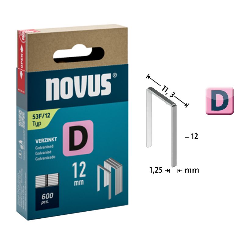 TŰZŐKAPOCS D 12*11.3mm 600DB/CSOMAG 1.25mm VASTAG NOVUS 042-0791 53F/12 TARTOZÉKOK TŰZŐKAPOCS D 12*11.3mm 600DB/CSOMAG 1.25mm VASTAG NOVUS 042-0791 53F/12 TARTOZÉKOK