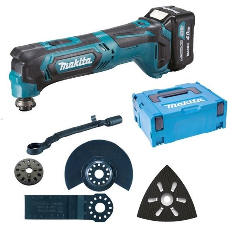 MAKITA TM30DSMJX4 MULTIFUNKCIÓS KISGÉP 12V 2DB 4Ah AKKUVAL  MULTIGÉP