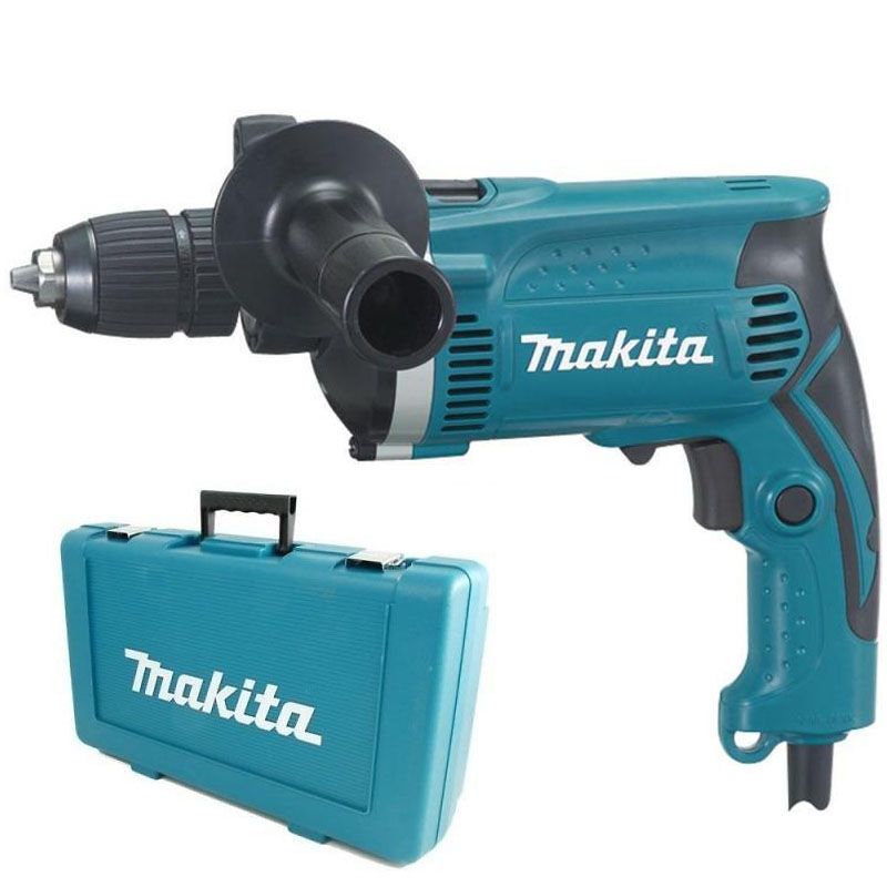 MAKITA HP1631K ÜTVEFÚRÓ 710W FORD:0-3200/p 1,5-13mm GYORSTOKMÁNY+KOFFER 