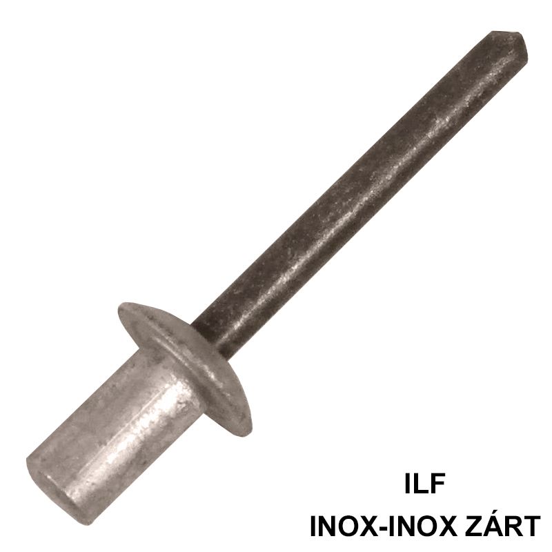 HÚZÓSZEGECS ZÁRT 3.2*10(9,5) FGF INOX-INOX DSU ILF(1261-0320095 POPSZEGECS-HÚZÓSZEGECS