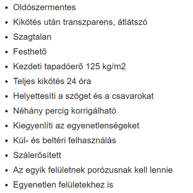 RAGASZTÓ ÉPÍTÉSI T-REX 310ml KÉK TRANSPARENS SOUDAL 125933 RAGASZTÁSTECHNIKA