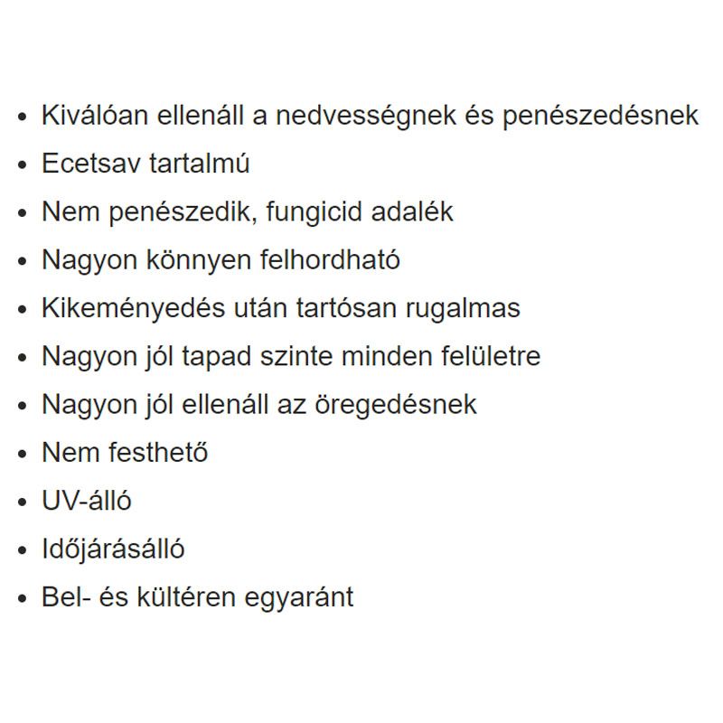 TÖMÍTŐ SZANITER SZÍNTELEN 280ML GOMBÁSODÁSGÁTLÓVAL SOUDAL 153418 TÖMÍTÉSTECHNIKA