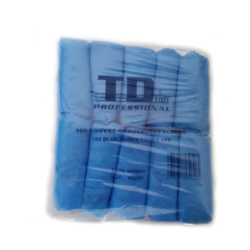 CIPŐVÉDŐ KÉK NYLON GUMÍROZOTT TIDY LÁBZSÁK 100DB/CS COVERGUARD 45240 VÉDŐLÁBBELIK