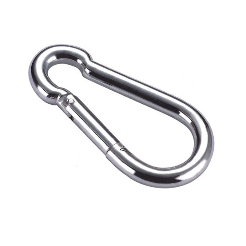 KARABÍNER RUGÓS D10*100 DIN 5299C HG. TŰZOLTÓ TB:0.35t IMPORT EMELÉSTECHNIKA TARTOZÉKOK