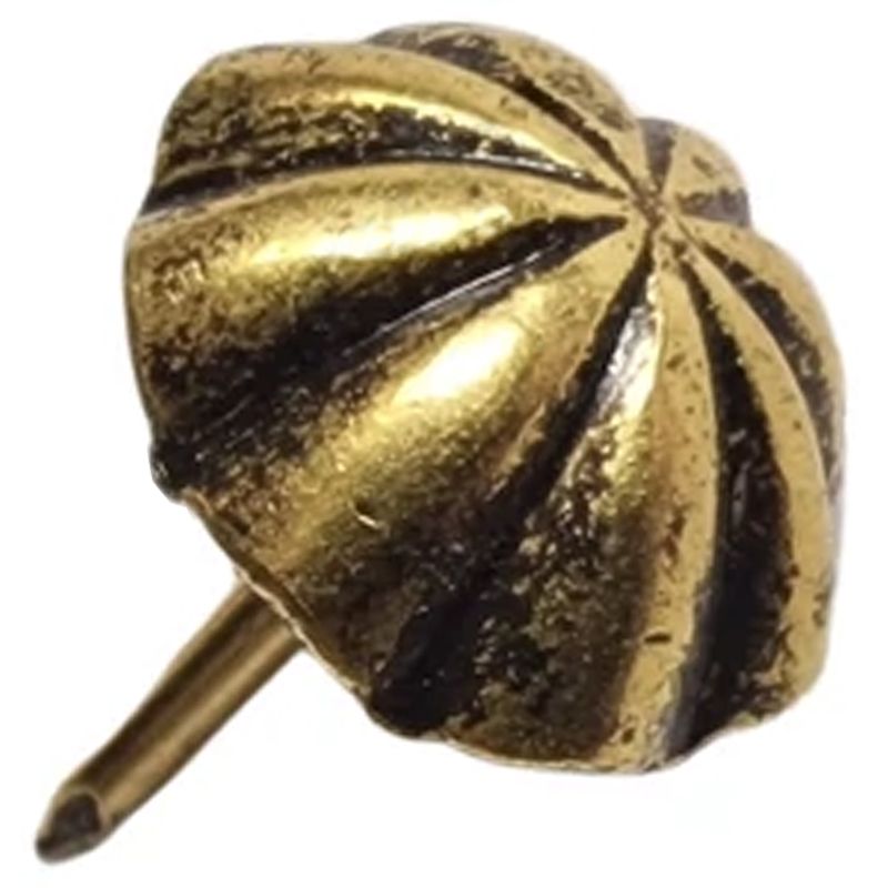 KÁRPITOS DÍSZSZEG VIRÁGOS 12.7mm HOSSZÚ D11.5 FEJ HEIMANN 508A BÚTORVERET