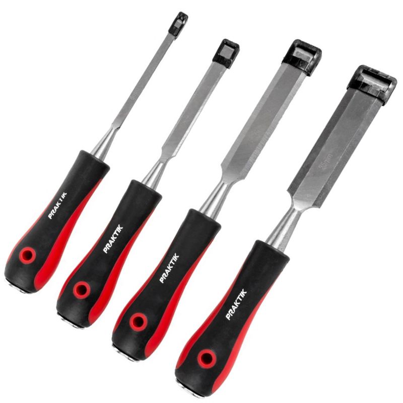 FAVÉSŐ KÉSZLET 4db-os 6,12,19,25mm PRAKTIK P463 FAIPARI SZERSZÁMOK, FŰRÉSZEK FAVÉSŐ KÉSZLET 4db-os 6,12,19,25mm PRAKTIK P463 FAIPARI SZERSZÁMOK, FŰRÉSZEK