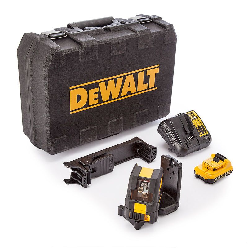 DEWALT DCE088D1G SZINTEZŐLÉZER KERESZTVONALAS 10,8V 1DB 2Ah AKKUVAL 30M MÉRŐESZKÖZÖK DEWALT DCE088D1G SZINTEZŐLÉZER KERESZTVONALAS 10,8V 1DB 2Ah AKKUVAL 30M MÉRŐESZKÖZÖK