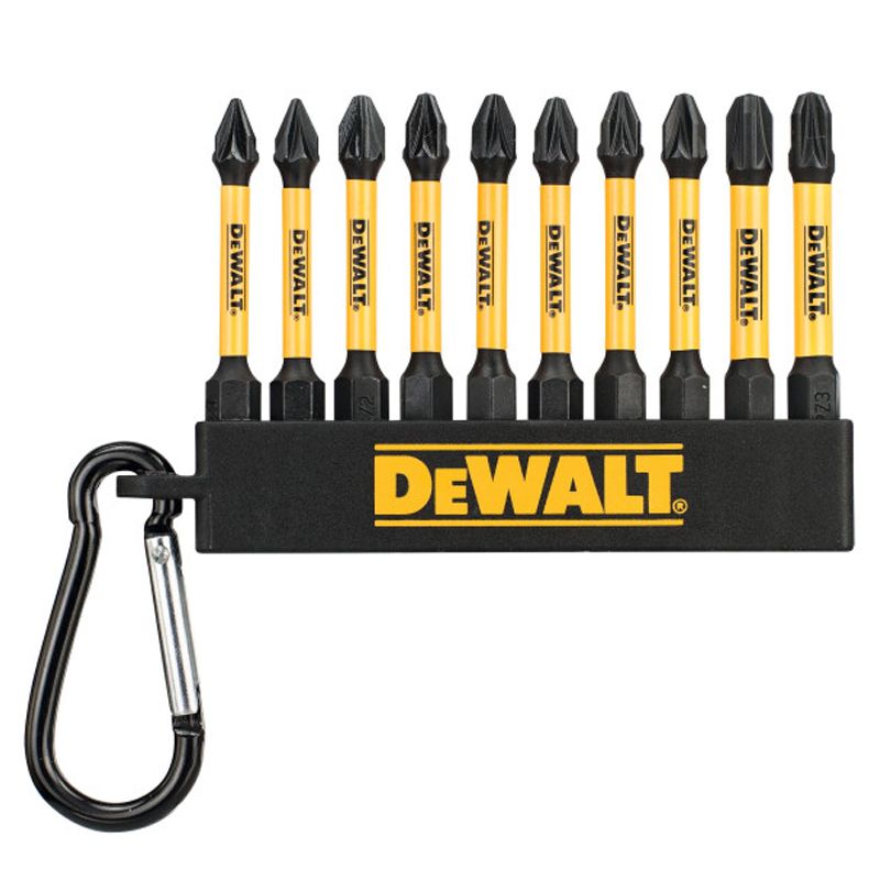 DEWALT DT7276-QZ BEHAJTÓHEGY KÉSZLET 10DB-OS PZ1x2,PZ2x6,PZ3x2 / 57mm  BIT ÉS BEHAJTÓ HEGYEK DEWALT DT7276-QZ BEHAJTÓHEGY KÉSZLET 10DB-OS PZ1x2,PZ2x6,PZ3x2 / 57mm  BIT ÉS BEHAJTÓ HEGYEK