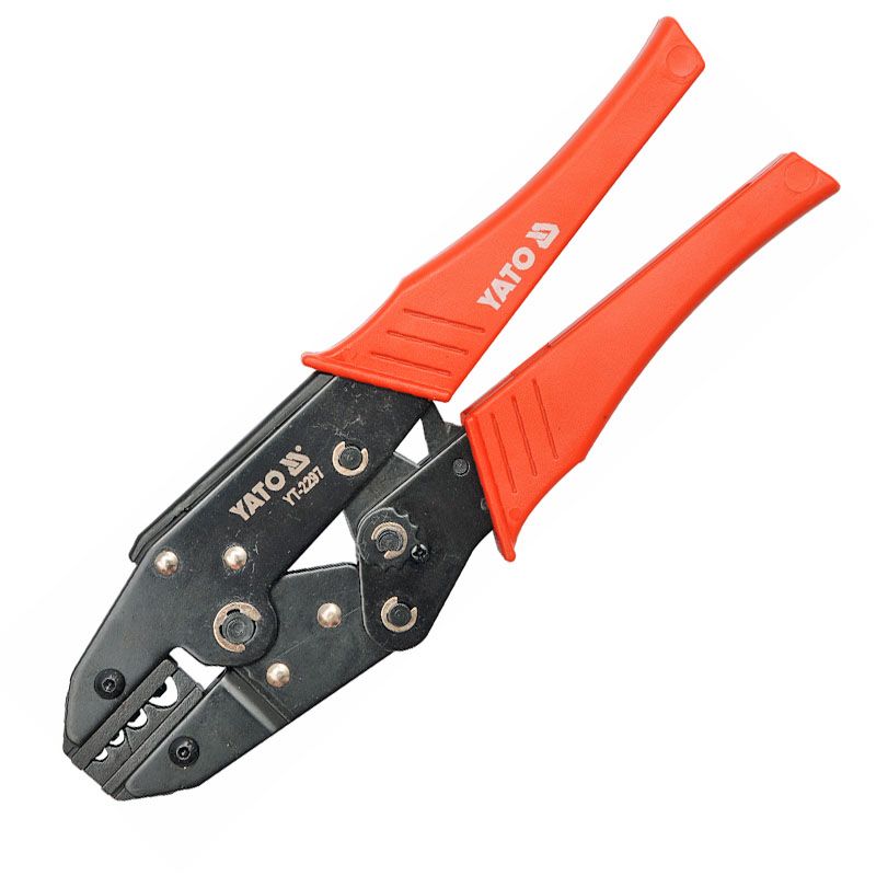YATO 2297 KRIMPELŐ FOGÓ 1,5-10mm2 KÁBELVÁGÓ ÉS CSUPASZOLÓ  FOGÓK, CSIPESZEK