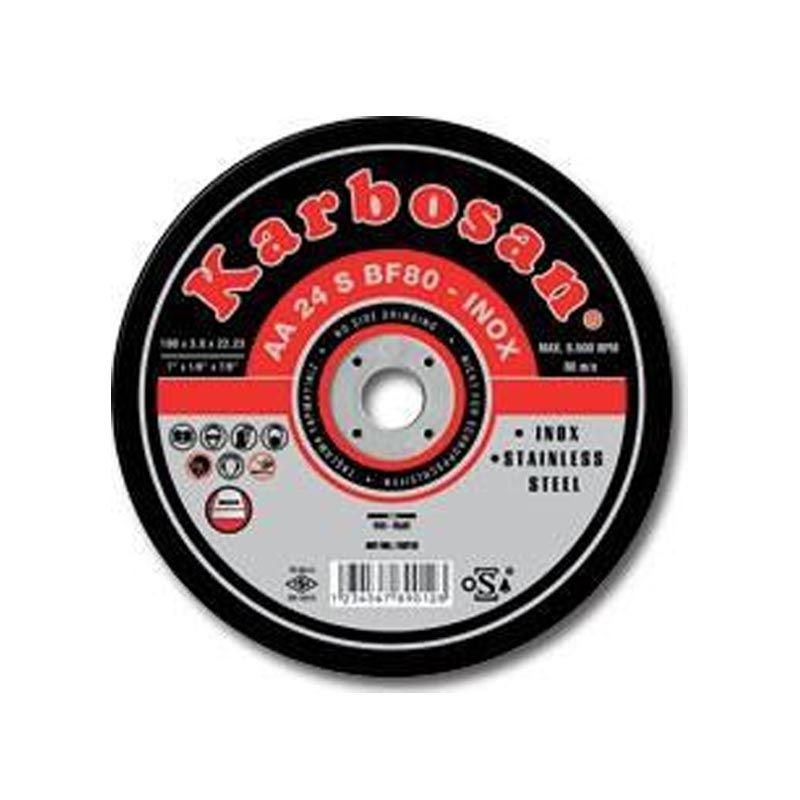 VÁGÓKORONG INOXHOZ D230*1.9Q 22LYUK AA24S T41 LAPOS KARBOSAN KA-3230I20 VÁGÓKORONG INOXHOZ D230*1.9Q 22LYUK AA24S T41 LAPOS KARBOSAN KA-3230I20