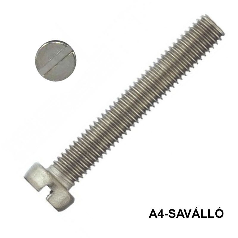 HFH CSAVAR M3*16 DIN 84 A4 SAVÁLLÓ  METRIKUS CSAVAROK
