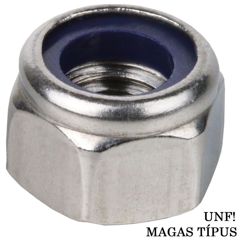 ÖNBIZT.ANYA MŰAG.BET. 7/16c DIN 982 UNF HG. MAGAS  ANYACSAVAR ÖNBIZT.ANYA MŰAG.BET. 7/16c DIN 982 UNF HG. MAGAS  ANYACSAVAR