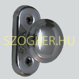 JÁTSZÓGOMB CSILLOGÓ KRÓM VIOLA FORGATHATÓ OVÁL ROZETTÁVAL MAGYAR 200180 AJTÓVASALAT