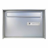 POSTALÁDA KÜLTÉRI FEKVŐ ALU KÉTOLD. (40.4cm*29.3cm) SILMEC 32-620.72 POSTALÁDA, LEVÉLBEDOBÓ