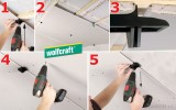 WOLFCRAFT 4040000 GIPSZKARTON RÖGZÍTŐ KÉSZLET UTOLSÓ DARAB  GIPSZKARTON RENDSZER