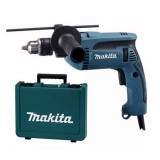 MAKITA HP1640K ÜTVEFÚRÓ 680W FORD:0-2800/p 1,5-13mm FOG. TOKMÁNY+KOFFER 