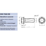 MENETNYOMÓ CSAVAR HLF M05*10 DIN 7500D HG. UTOLSÓ DARABOK 