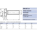 DFEH CSAVAR M04*20 (D FEJ) DIN 85 PA6.6 IMPORT METRIKUS CSAVAROK