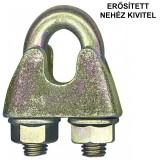 KÖTÉLSZORÍTÓ BILINCS D16 5/8c EN 13411-5 HG.U ALAK.ERŐSÍTETT IMPORT EMELÉSTECHNIKA TARTOZÉKOK