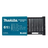 MAKITA P-70144 BEHAJTÓHEGY KÉSZLET 61részes /EH,PH,PZ,TX/  BIT ÉS BEHAJTÓ HEGYEK