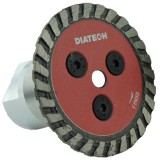 DIATECH FIN50 VÁGÓKORONG TURBÓ 50mm MINI M14 FLANSSAL  GYÉMÁNTSZEMCSÉS VÁGÓKORONG