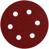 METABO 624041000 TÉPŐZÁRAS CSISZOLÓPAPÍR 6LYUKAS 080mm/P040 10DB/CSOMAG  VÁGÁS,CSISZOLÁS ÉS POLÍROZÁS