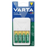 AKKUTÖLTŐ + 4*2100mAh AA AKKU VARTA 57657101451 ELEMEK ÉS TÖLTŐK