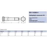 HV CSAVAR HLF M20*65 DIN 6914-10.9 THG. RM EN 14399-4 METRIKUS CSAVAROK