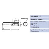 ILL.SZEG BELSŐMENETES D08*024 DIN 7979 HENGERES EDZETT (m6) IMPORT ILLESZTŐSZEG-CSAPSZEG