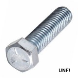 HLF CSAVAR 1/4col*19mm DIN 933 UNF HG. GR.5 TM IMPORT COLOS CSAVAROK