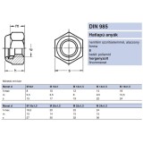 ÖNBIZT.ANYA MŰAG.BET. M14*1.50 DIN 985-8 HG. IMPORT ANYACSAVAR