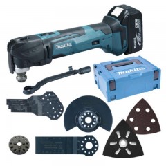 MAKITA DTM51RTJX4 MULTIFUNKCIÓS KISGÉP AKKUS 18V 2DB 5Ah AKKUVAL+KOFFER  MULTIGÉP