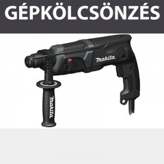 KÖLCSÖNZÉS FÚRÓ-VÉSŐ KALAPÁCS KAUCIÓ 50.000FT KÖLCSÖNZÉS MAKITA HR2470BX40 