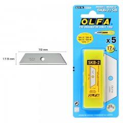 OLFA SKB-2/5B DEKORPENGE TRAPÉZ ALAKÚ 17,5mm 5DB/CS.  