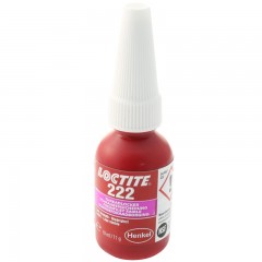 CSAVAR RÖGZÍTŐ 10ML KIS SZILÁRDSÁGÚ LOCTITE 222/10 RAGASZTÁSTECHNIKA