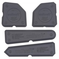 WOLFCRAFT 4330000 FUGALEHÚZÓ KÉSZLET 4 RÉSZES  ÉPÍTŐIPARI SZERSZÁMOK